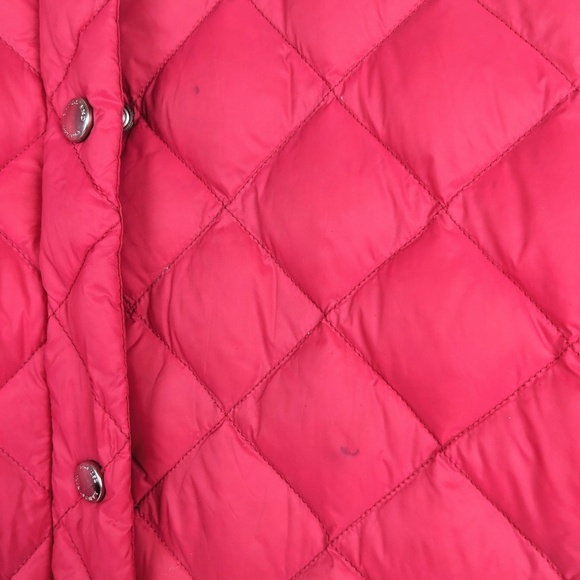 Lands End Pink Puffer Jacket - size XS - Picture 2 of 8